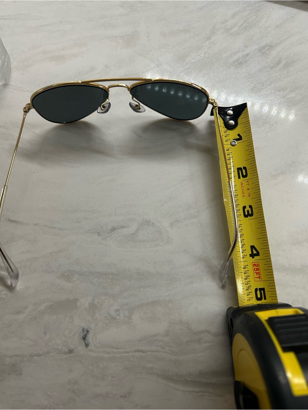 Ray-Ban Kids Aviator Sunglasses in Gold with Brown Lenses - Picture 15 of 15